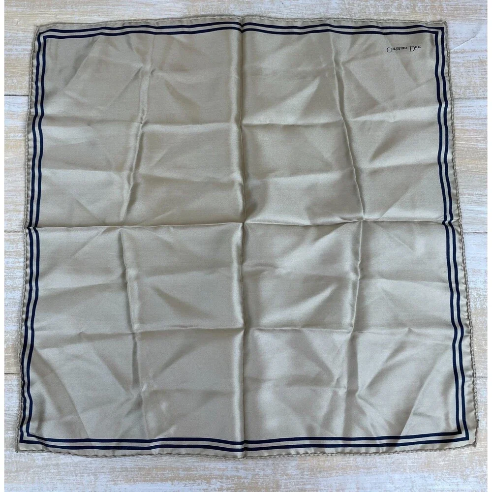 Dior christian silk